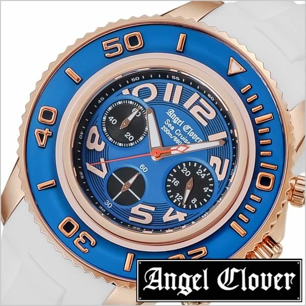 エンジェルクローバー 腕時計 AngelClover 時計 シークルーズ SC47PNV-WH メンズ