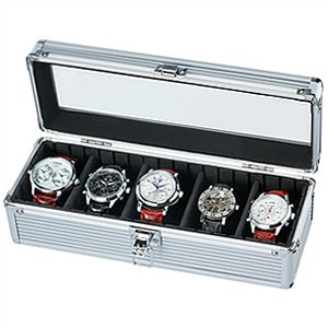 5本収納コレクションケース コレクションボックス 時計収納ケースSE-54015AL ディスプレイ ウォッチケース 腕時計ケース セール