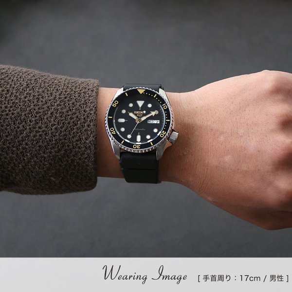 SEIKO セイコー 5スポーツ 機械式 腕時計 ラバーダイバー