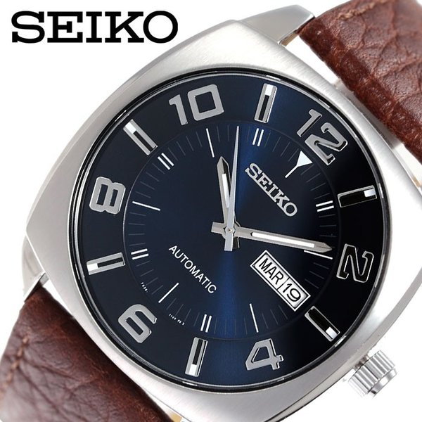 セイコー 腕時計 SEIKO 時計 メンズ ブルー SNKN37 : seikow-snkn37