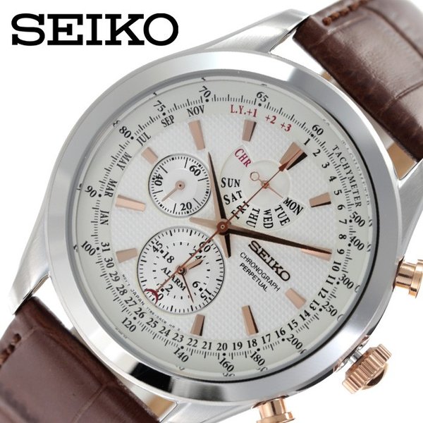 Yahoo! Yahoo!ショッピング(ヤフー ショッピング)セイコー 腕時計 SEIKO 時計 メンズ 腕時計 ホワイト SPC129P1