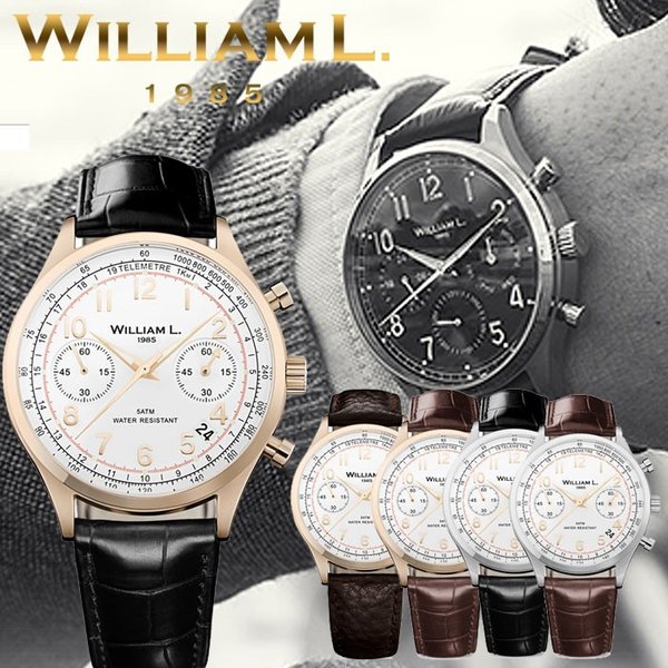 ꥢ२ ӻ  ǥ WilliamL 1985  ꥢ  William L 1985 Υ Chronographs WLOR01BCORBM ץ  쥶