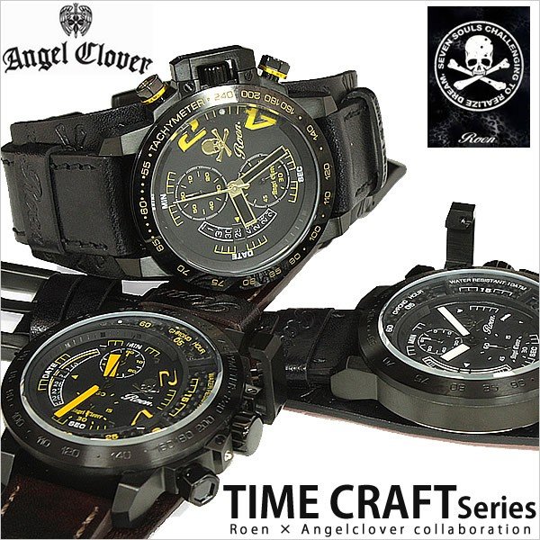 腕時計 メンズ ブランド エンジェルクローバー 限定モデル 時計 ロエン Roen時計 AngelClover エンジェルクローバー タイムクラフト TIME CRAFT セール