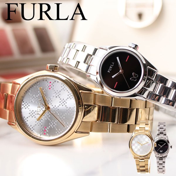 フルラ 腕時計 FURLA 時計 EVA エブァ レディース 女性 向け ブランド 人気 かわいい シンプル 大人 上品 シルバー ゴールド ブラック ベルト オフィス 仕事