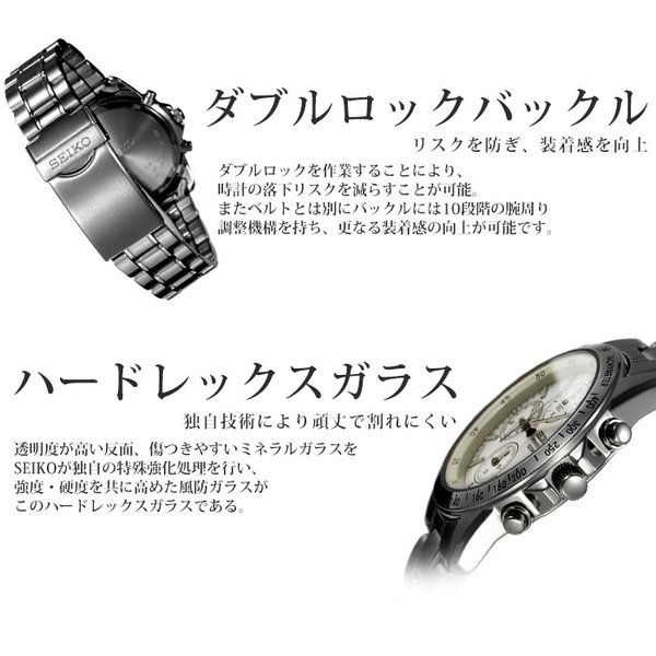 他人と差をつける!!当店限定セット セイコー 時計 SEIKO 腕時計 セイコー腕時計 セイコー時計 メンズ ウレタン ダイバー バンド ラバー カスタム クロノ｜hstyle｜08