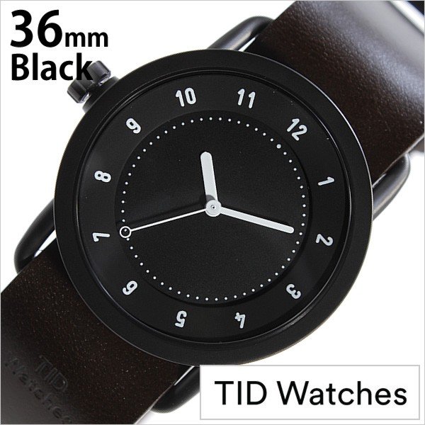 ƥåɥåӻ TIDWatches TID Watches ӻ ƥå å  TIDNo. 1 ǥӻ ֥å  TID01-BK36-W