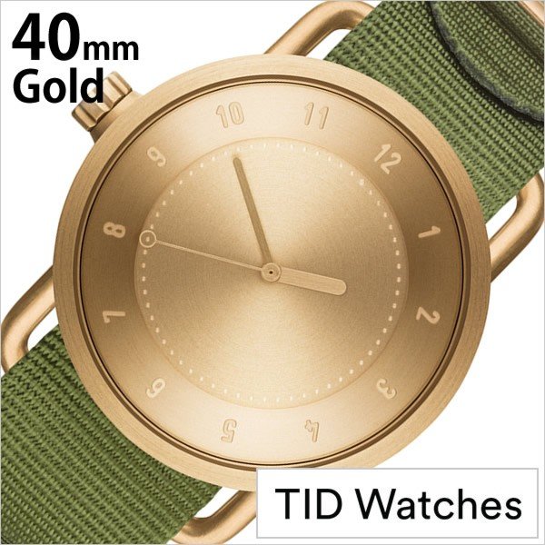 ティッド ウォッチ 腕時計 TID Watches 時計 SET-TID01-GD40-NGR メンズ