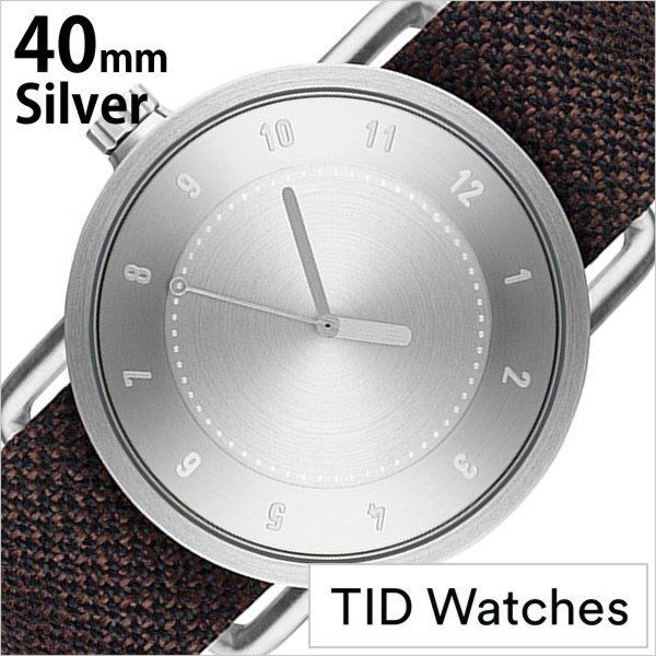 ティッド ウォッチ 腕時計 TID Watches 時計 SET-TID01-SV40-MUD メンズ