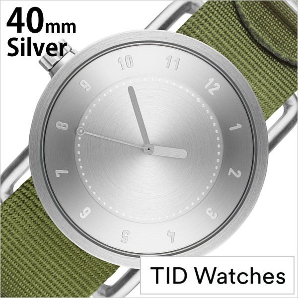 ティッド ウォッチ 腕時計 TID Watches 時計 SET-TID01-SV40-NGR メンズ