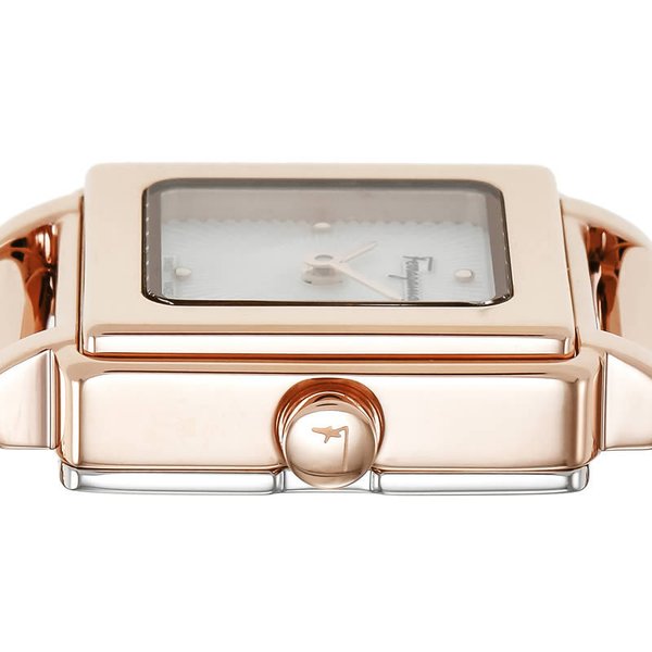 Salvatore Ferragamo 腕時計 サルバトーレフェラガモ 時計 スクエア SQUARE レディース 腕時計 ホワイト SFBY00219の画像