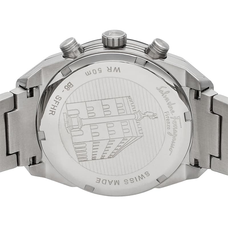 サルバトーレフェラガモ 腕時計 Salvatore Ferragamo 時計 SLX クロノ メンズ スイス 製 スイスメイドビジネス シンプル 万能 知的 彼氏 旦那 夫 SFHR00420の画像