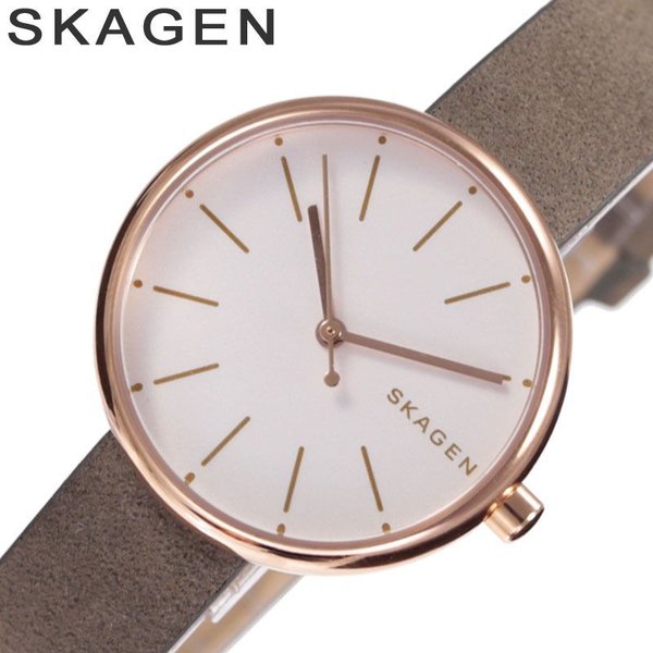 スカーゲン 腕時計 SKAGEN 時計 SKAGEN 腕時計 スカーゲン 時計 シグネチャー SIGNATUR レディース 腕時計 ホワイト SKW2644