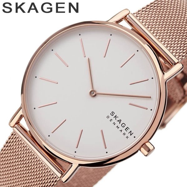 SKAGEN 腕時計 スカーゲン 時計 シグネチャー SIGNATUR ユニセックス 腕時計 ホワイト SKW2784