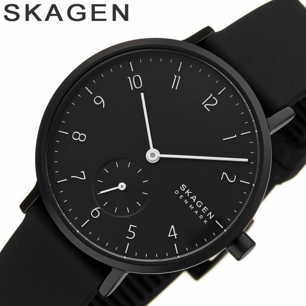 スカーゲン 腕時計 SKAGEN 時計 アーレン Aaren レディース ブラック SKW2801｜hstyle
