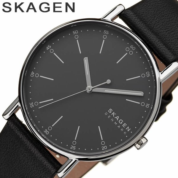 スカーゲン 腕時計 SKAGEN 時計 シグネチャー SIGNATUR メンズ グレー SKW6654