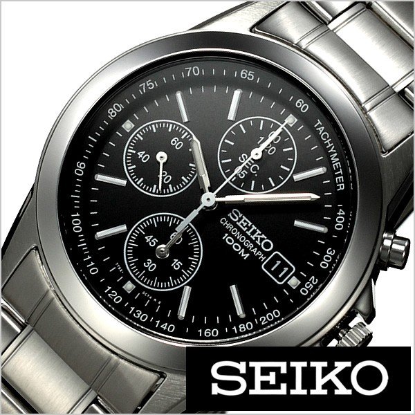 セイコー SEIKO 腕時計 クロノグラフ メンズ時計 SND309PC セール