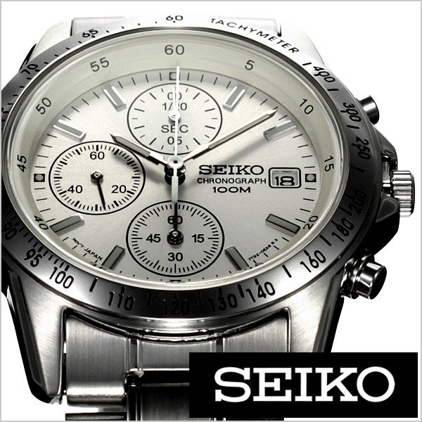 セイコー SEIKO 腕時計 クロノグラフ メンズ時計 SND363PC セール