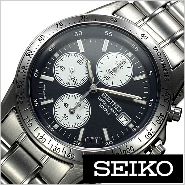 セイコー SEIKO 腕時計 クロノグラフ メンズ時計 SND365PC セール｜hstyle