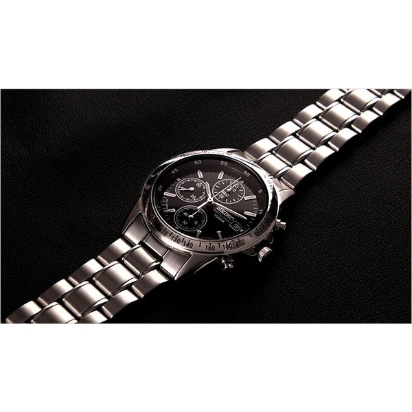 セイコー SEIKO 腕時計 クロノグラフ メンズ時計 SND367PC セール 社会人｜hstyle｜04