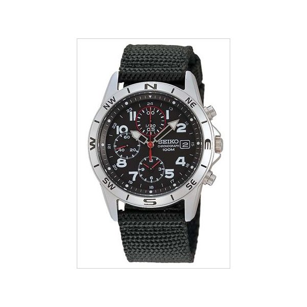 セイコー SEIKO 腕時計 ミリタリー・クロノグラフ メンズ時計 SND399P セール｜hstyle｜02