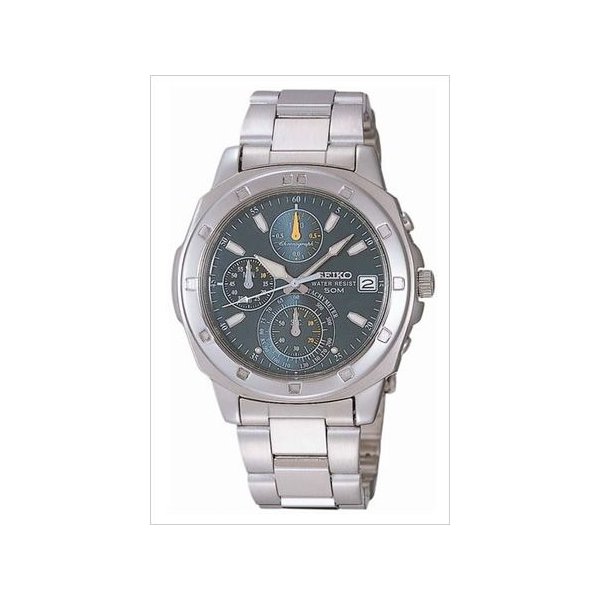 【限定特価】SEIKO セイコー SND411P アナログウォッチ SEIKO セイコー 腕時計 クロノグラフ クォーツ メンズ 逆輸入