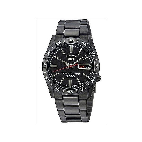 セイコー SEIKO 腕時計 セイコー 5 セイコーファイブ メンズ ブラック SNKE03KC セール  自動巻き 逆輸入｜hstyle｜02
