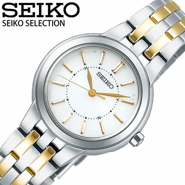 セイコー ソーラー 電波 腕時計 SEIKO 時計 SEIKO SELECTION SEIKO SELECTION レディース かわいい SSDY035 おすすめ ブランド メタル ビジネス オフィス