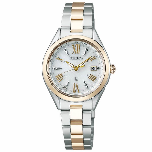 LUKIA セイコー ソーラー 電波 時計 SEIKO 腕時計 ルキア Lady