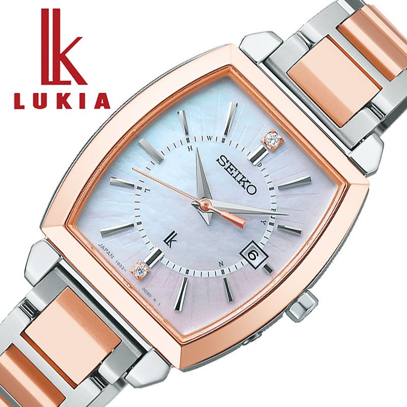 【替えバンド付き】セイコー 電波ソーラー ソーラー電波 腕時計 SEIKO 時計 ルキア LUKIA 女性 レディース LUKIA ELAIZA IKEDA Limited Edition SSQW068