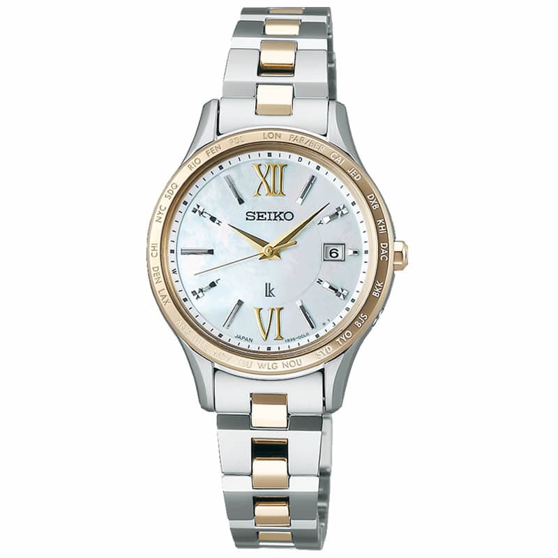 【新品/白蝶貝ダイヤル/ソーラー電波】SEIKO ルキア SSVV084 セイコー 腕時計 SEIKO 時計 ルキア Standard Collection LUKIA