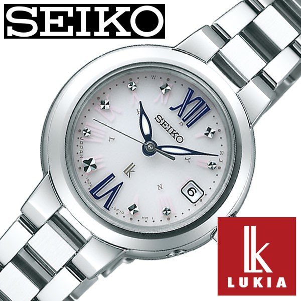 SEIKO 腕時計 セイコー 時計 ルキア LUKIA レディース ホワイト SSVW135