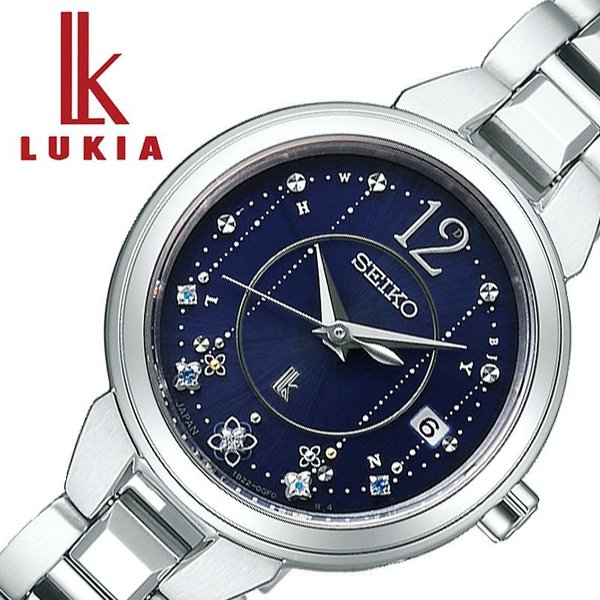 セイコー 腕時計 SEIKO 時計 ルキア 2020 クリスマス限定モデル LUKIA 2020 Xmas limited レディース ネイビー SSVW183