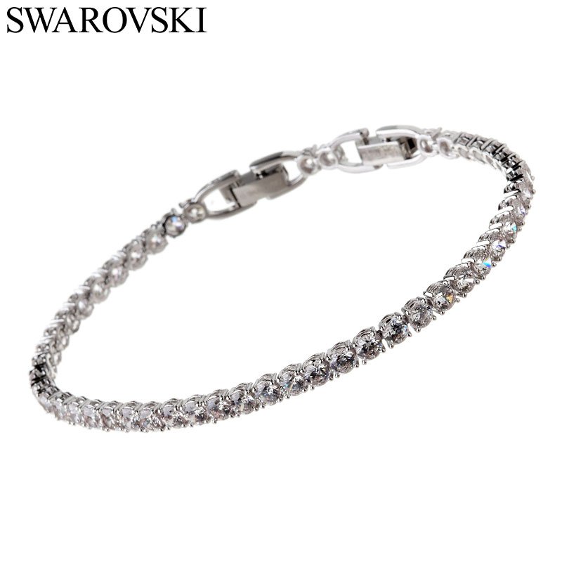 スワロフスキー ブレスレット Swarovski アクセサリー レディース ブレスレット 女性 シンプル 結婚式 誕生日 記念日 お祝い 贈り物 彼女 妻 嫁 ママ 母 娘 | 