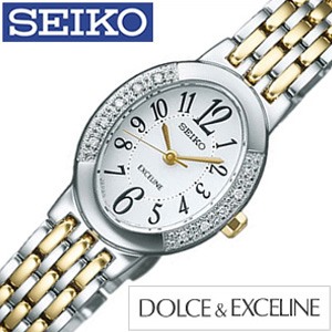 エクセリーヌ セイコー SEIKO 腕時計 EXCELINE レディース SWCQ051 ソーラー セール｜hstyle