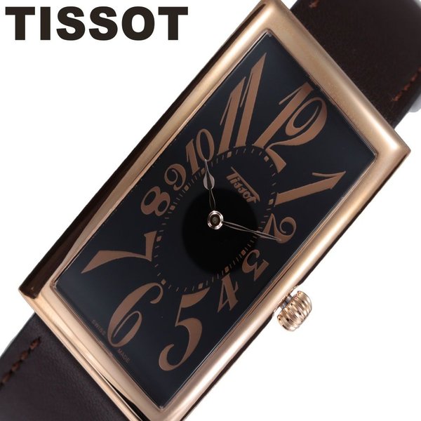 ティソ 腕時計 TISSOT 時計 ヘリテージ バナナウォッチ HERITAGE ユニセックス ブラック T1175093605200