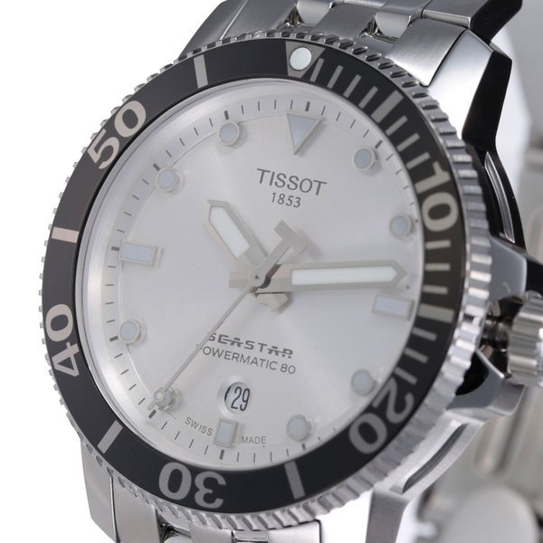 ティソ 腕時計 TISSOT 時計 シースター 1000 SEASTAR 1000 AUTOMATIC メンズ シルバー T1204071103100｜hstyle｜03