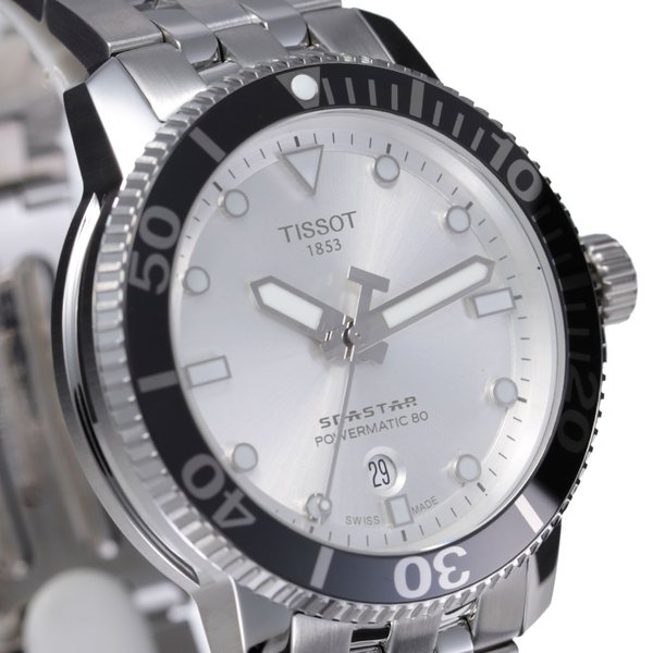 ティソ 腕時計 TISSOT 時計 シースター 1000 SEASTAR 1000 AUTOMATIC メンズ シルバー T1204071103100｜hstyle｜04