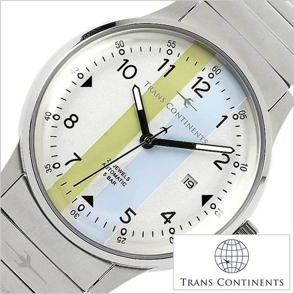 トランスコンチネンツ 腕時計 TRANS CONTINENTS 時計 TAR-6602-06 メンズ