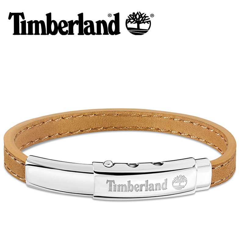 ティンバーランド アクセサリー Timberland ブレスレット アミティー AMITY メンズ アクセサリー バングルカラー:ベージュ TDAGB0001602