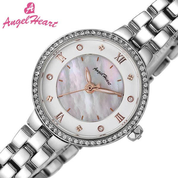 AngelHeart 腕時計 エンジェルハート 時計 トゥインクルハート Twinkle Heart レディース 腕時計 ホワイト シェル TH24PGZ-YR