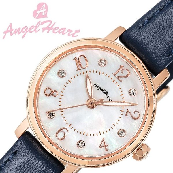 エンジェルハート 腕時計 Angel Heart 時計 トゥインクルハート Twinkle Heart レディース ホワイト  THN24P-NV