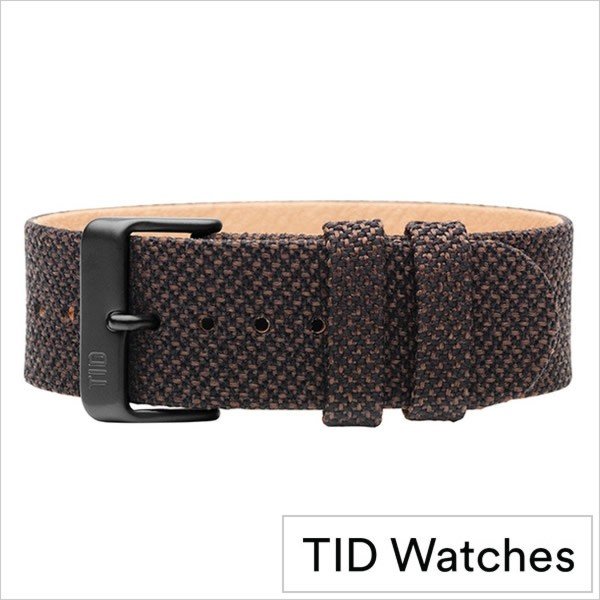 ティッド ウォッチ 時計ベルト TID Watches TID-BELT-BK-MUD メンズ レディース