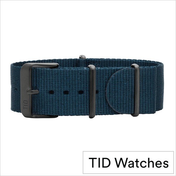 ティッド ウォッチ 時計ベルト TID Watches TID-BELT-BK-NBL メンズ レディース