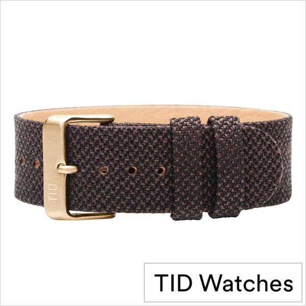 ティッド ウォッチ 時計ベルト TID Watches TID-BELT-GD-MUD メンズ レディース