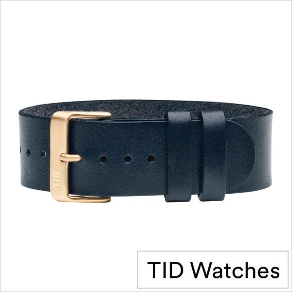 ティッド ウォッチズ 時計ベルト TID Watches TID-BELT-GD-NV メンズ レディース