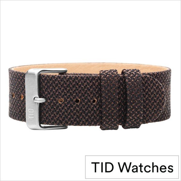 ティッド ウォッチ 時計ベルト TID Watches TID-BELT-SV-MUD メンズ レディース