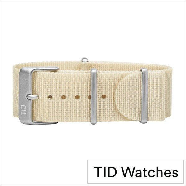 ティッド ウォッチ 時計ベルト TID Watches TID-BELT-SV-NWH メンズ レディース