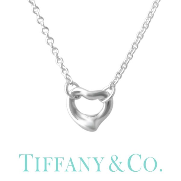 バイザヤード オープンハート ネックレス TIFFANY ティファニー ネックレス エルサ・ペレッティ Elsa Peretti レディース シンプル 35671722