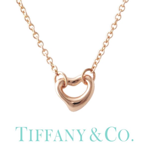 バイザヤード オープンハート ネックレス TIFFANY ティファニー エルサ・ペレッティ Elsa Peretti レディース シンプル 35672729