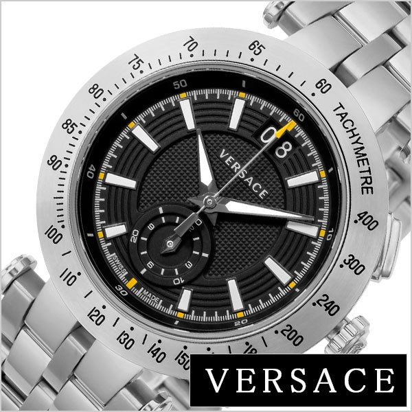 ヴェルサーチ 腕時計 VERSACE 時計 V-レーススポーツ VAH010016 メンズ